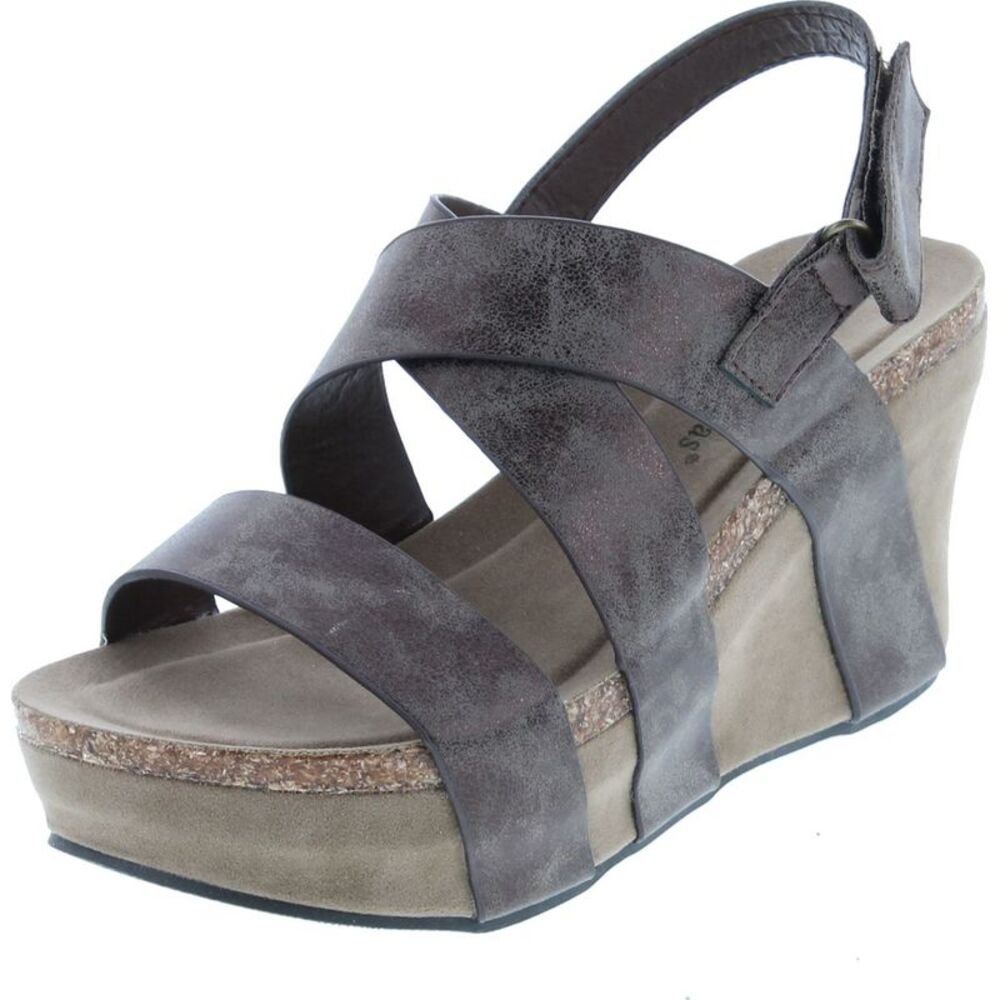 Pierre Dumas Hester-5 Bronze Womens sandals 7.5 NEW
